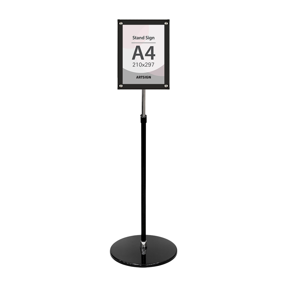 스탠드꽂이A4(자석/원폴)